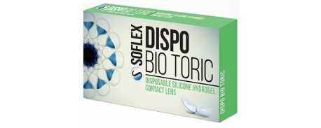 Dispo Bio Toric עדשות חודשיות טוריות דיספו ביו
