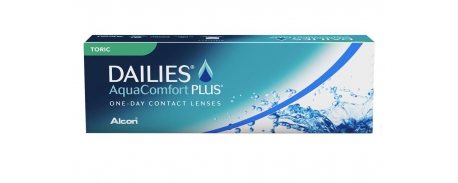 עדשות מגע יומיות טוריות דייליס אקווה קומפורט פלוס Focus Dailies AquaComfort Plus Toric