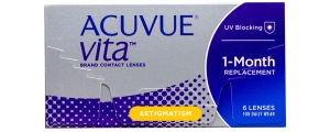 עדשות מגע חודשיות טוריות אקיוביו ויטה *השני ב50% הנחה!!!* Acuvue Vita For Astigmatism