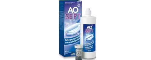 תמיסות לעדשות מגע אאוספט Aosept תמיסות לעדשות מגע אאוספט Aosept
