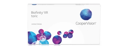 עדשות מגע חודשיות טוריות ביופיניטי אקס אר Biofinity toric XR
