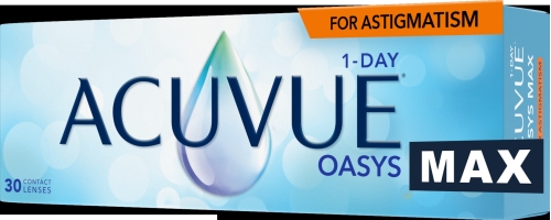 אקיוביו אואזיס מקס טוריות Acuvue Oasys MAX 1 Day for Astigmatism