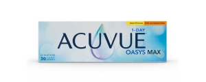 אקיוביו אואזיס מקס מולטיפוקל טוריות 1Day Acuvue Oasys Multifocal For Astigmatism